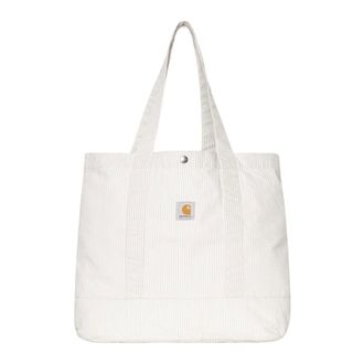 Carhartt Work in Progress Mercer Tote Bag - female - Carhartt Wip - Shopping Bags - White - ONE SIZE - Bags