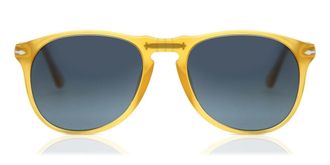 Persol PO9649S Polarized 204/S3 Mens Sunglasses Brown Size 55