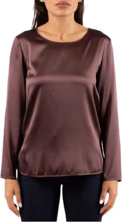 Max Mara Mujer, Blusas y Camisas, Rojo, Talla: L