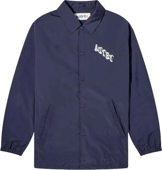 Autry Lichtgewicht Jas - Heren - Zomerjassen - Blauw - S - Polyester - Jassen