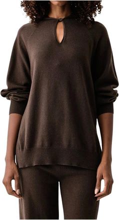 Max Mara Mujer, Jerseys, Marr&oacute;n, Talla: L
