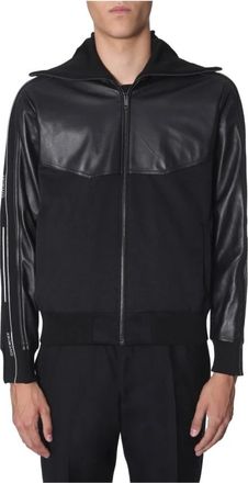 Givenchy Front Zip Closure Two Si - Heren - Bomber jackets - Zwart - S - Jassen