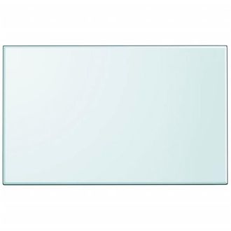vidaXL Piano Tavolo Vetro Temperato Rettangolare 1000x620 mm - Vidaxl