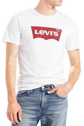 Levi's Heren T-Shirt in Wit