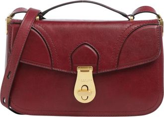 The Bridge Handbags - Dames - Schoudertassen - Rood - ONE Size - Tassen
