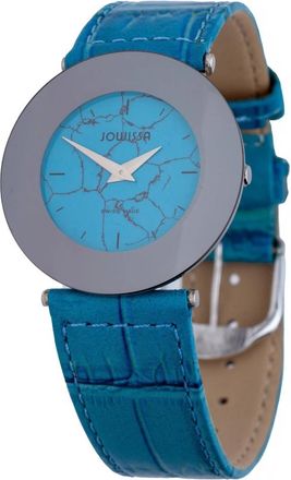 Jowissa Safira 999 - Dames - Horloges - Blauw - ONE Size - Leer - Accessoires