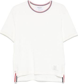 Thom Browne Mens T-Shirts And Polos White