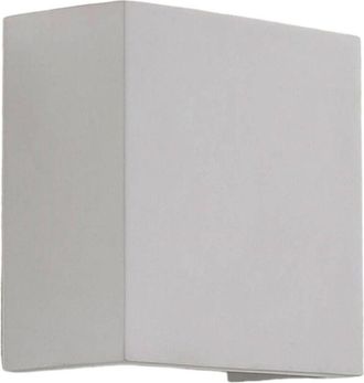 Lindby Lindby L&aacute;mpara De Pared Led anneke En Blanco Cer&aacute;mica, Arcilla, Yeso