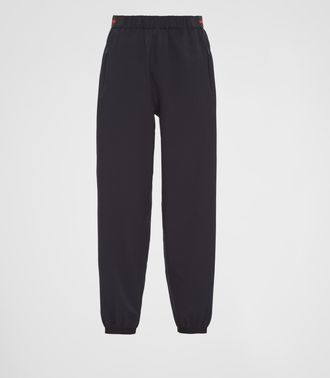 Prada Light Bi-Stretch wide-leg pants