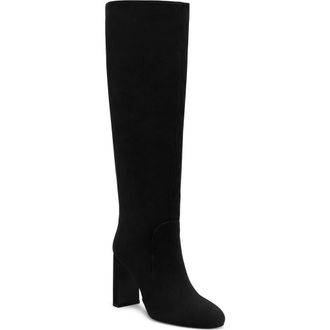 Stuart Weitzman Babette Tubo Boot 85 in Black Suede at Nordstrom Rack, Size 5.5