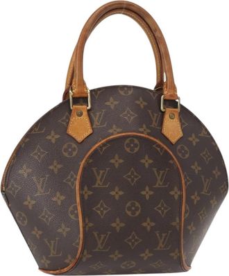 Louis Vuitton Ellipse Bag Monogram Canvas Brown Canvas Handbag (Pre-Owned)