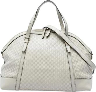 Gucci Borsa Satchel Pre-owned - - Pre-owned - Donna - Bianco - ONE SIZE