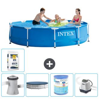 Intex Piscina Con Estructura Redonda - 305x76 Cm - 8-piezas S31650