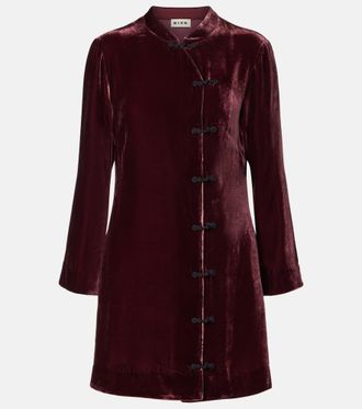 Rixo Abito corto Delphina in velluto