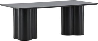 VE DESIGN Design Couchtisch Olivia 120 x 60 cm - Schwarz