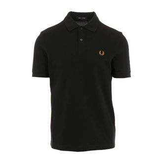 Fred Perry Polo Shirts, male, Black, Size: XL M6000 Polo Shirt