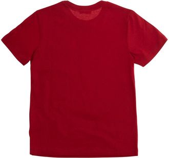 N&deg;21 Boys T-Shirt Red Cotton T-Shirts And Polos
