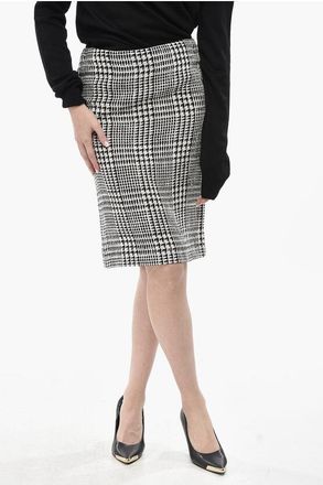 Gianluca Capannolo Cotton-Blend Tweed Midi Skirt size 44