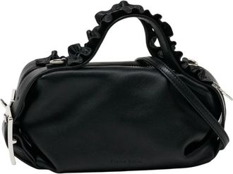 Simone Rocha Mini Biker Heuptas - Dames - Handtassen - Zwart - ONE Size - Katoen - Tassen