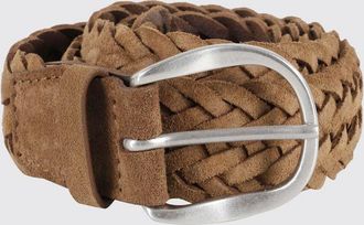 Orciani Cintura Orciani in camoscio intrecciato