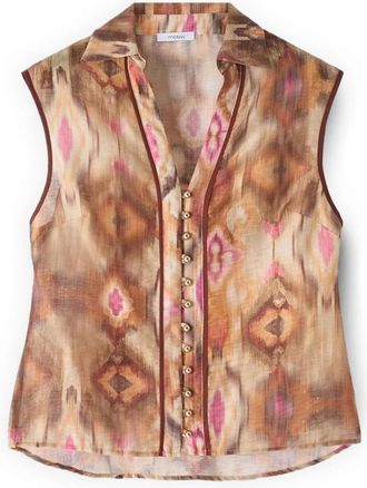 Motivi Dames, Tops, Bruin, Maat: 2XS