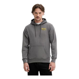 Vans Heren, Sweatshirts & Hoodies, Grijs, Maat: XS Katoen