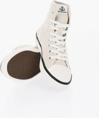 Isabel Marant Canvas Sneakers BENKEEN with Printed Logo size 36