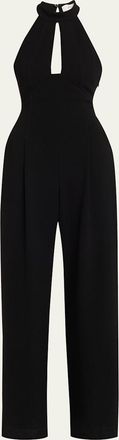A.L.C. Lucie Wide-Leg Halter Jumpsuit