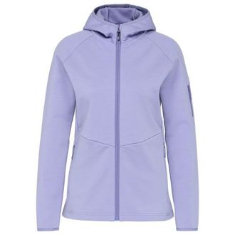 Stoic MerinoFleece335 KuolpaSt. III Zip Hoody Merinohoodie f&uuml;r Damen | lila