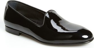 Ermenegildo Zegna Gala Patent Leather Loafer in Black at Nordstrom, Size 10.5Us