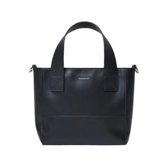 Sandqvist Tassen, Dames, Zwart, ONE Size, Katoen, Cecilia Bag