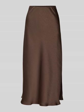 Neo Noir Neo Noir Midirock mit elastischem Bund Modell Bovary in Mittelbraun, Gr&ouml;&szlig;e 42