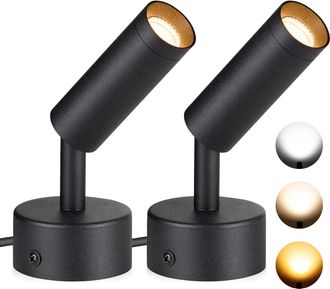 No Brand Focos Led Stuks - Ajustables A 3000k/4000k/5000k - L&aacute;mpara De Pie Regulable - Para Decoraci&oacute;n De Plantas - Iluminaci&oacute;n Ascendente - Iluminaci&oacute;n De Ace