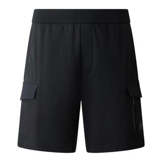 Moose Knuckles Casual Shorts, male, Black, Size: XL Dalon Cargo Short
