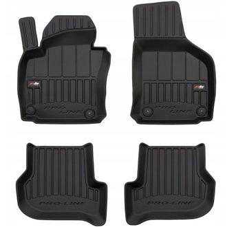 OEM Alfombras De Goma Para Puerta Vw Golf 6 2008-2016 3d Trouble