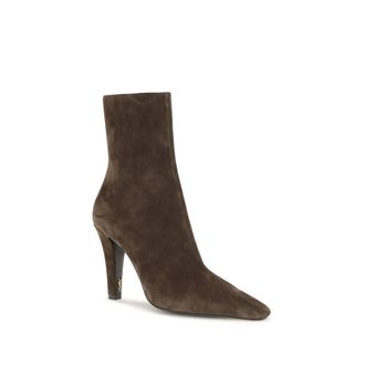 Saint Laurent Jill Ankle Boot - Brown