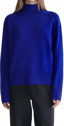 A.L.C. Archie Cashmere Sweater In Blue