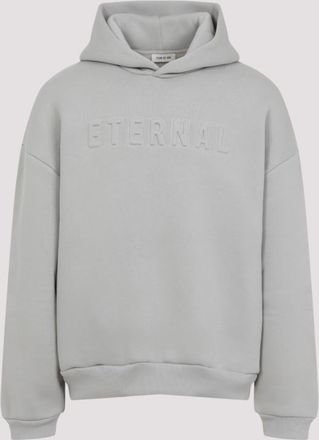 Fear of God Grey Logo Hoodie