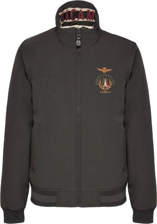 Aeronautica Donsjack - Heren - Gewatteerde jassen - Groen - S - Polyester - Jassen
