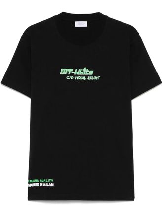 Off-white T-shirt Barber 2 - Nero