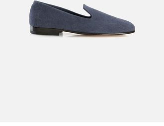 C.B. Made in Italy Cotton Canvas Slip-on Positano