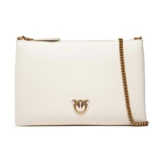 Pinko Pinko, Dames, Tassen, Wit, Maat: ONE Size Zijde