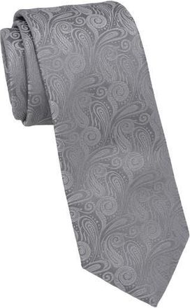 Karl Lagerfeld Small Paisley Tie in Silver at Nordstrom Rack