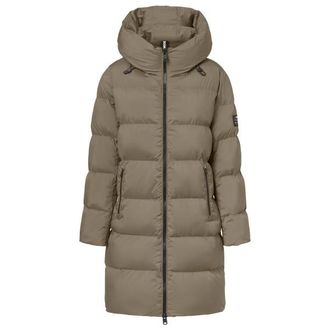 Ecoalf Manlie Jacket Mantel f&uuml;r Damen | grau/beige