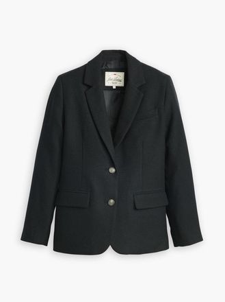 Levi's Womens Caviar Amber Classic Blazer - Black - Size X-Small