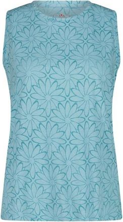 F.lli Campagnolo Top Floral Top f&uuml;r Damen | t&uuml;rkis