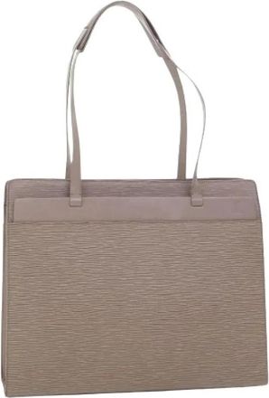 Louis Vuitton Pre-owned Epi Tote Bag - Dames - Vintage Schoudertas - Grijs - ONE Size - Leer - Vintage