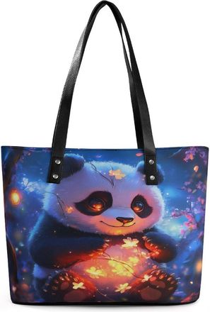 Generic Panda Tote Bags for Women Cute Shoulder Purses Handbags