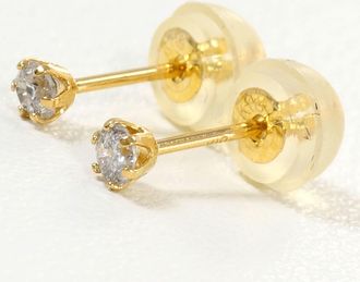 C&A Unbranded (18K) Stud Earrings (Pre-Owned)