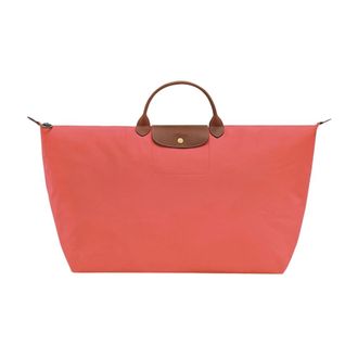 Longchamp Le Pliage Original XL Tote - Dames - Tassen - Rood - Maat: ONE Size Zijde